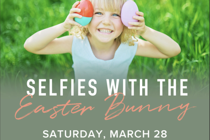 Selfies with the Easter Bunny